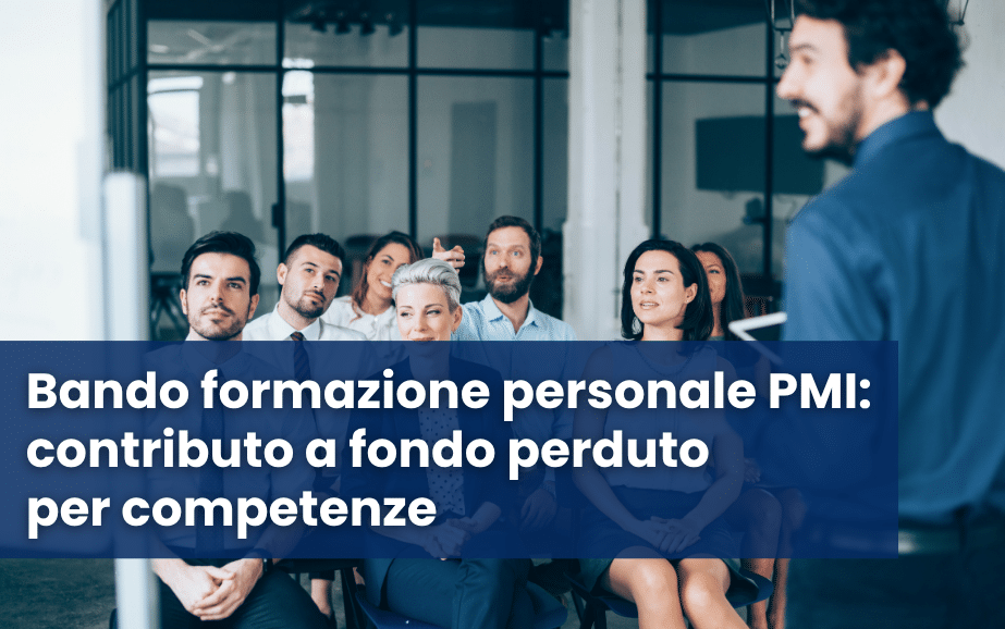 bando formazione personale PMI contributo competenze digitali