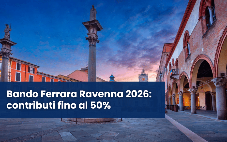 Evento di promozione territoriale finanziato dal Bando Ferrara Ravenna 2026 della Camera di Commercio