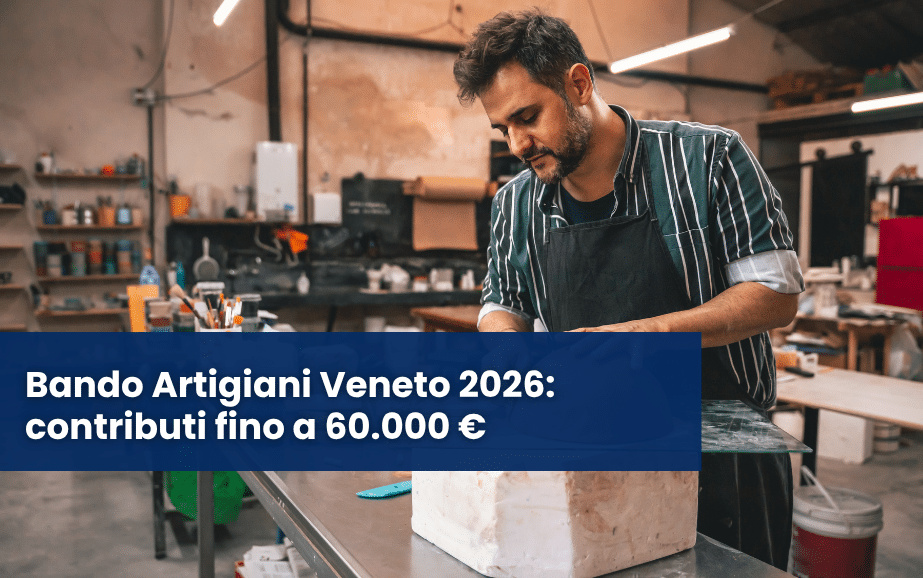 Impresa artigiana beneficiaria del Bando Artigiani Veneto 2026 per nuovi macchinari e attrezzature